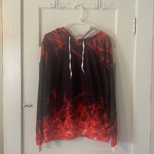 Men's Fire Hoodie
